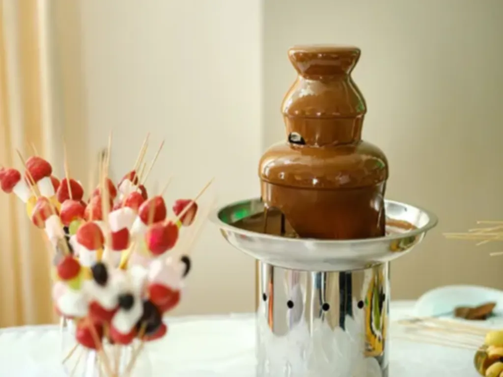 Cascada de Chocolate, Paquetes para 50 Personas ¡Con este servicio haz tu Evento Irresistible!