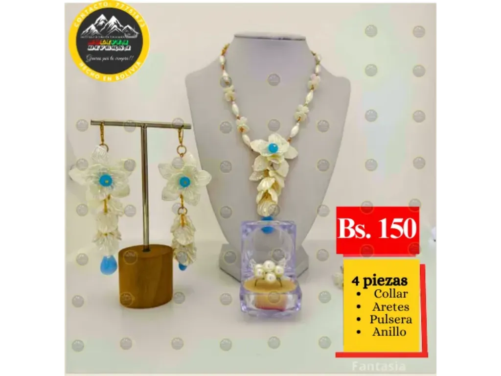 4 PIEZAS PORCELANA FRIA