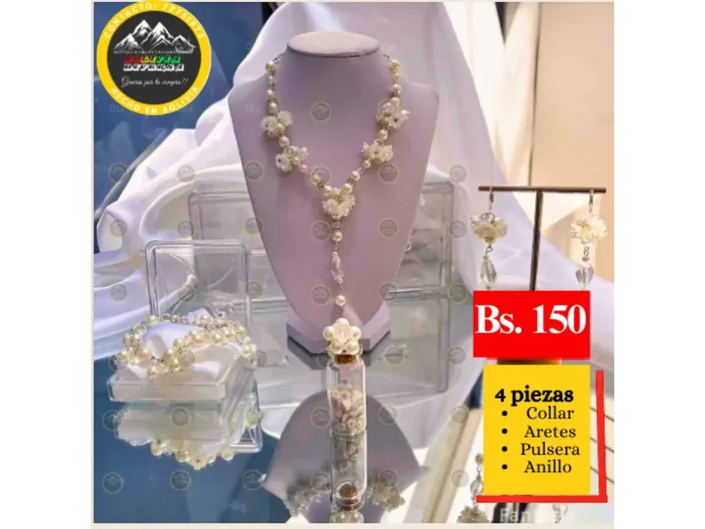 4 PIEZAS PORCELANA FRIA