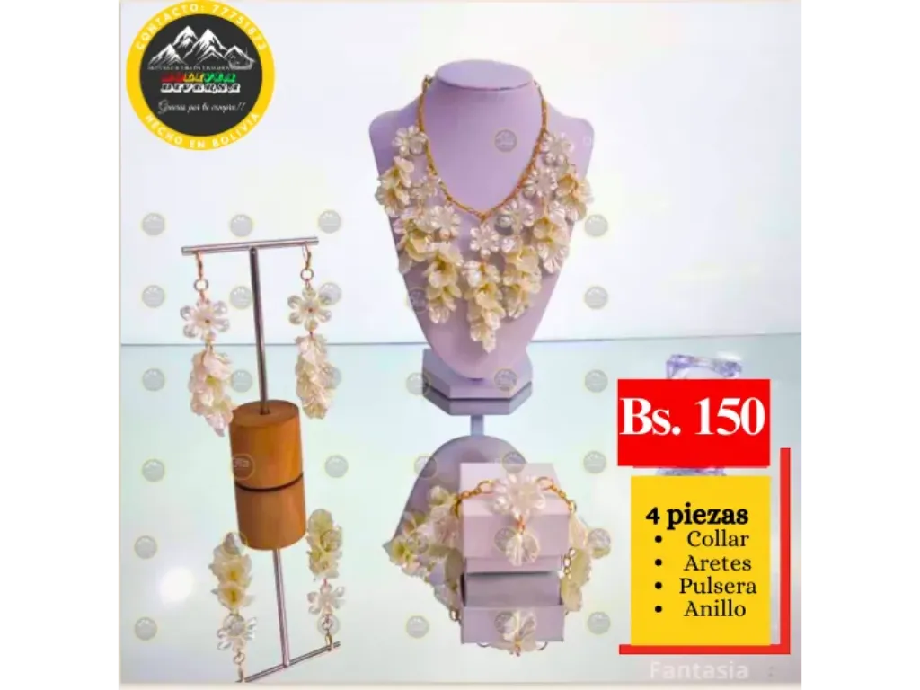 4 PIEZAS PORCELANA FRIA