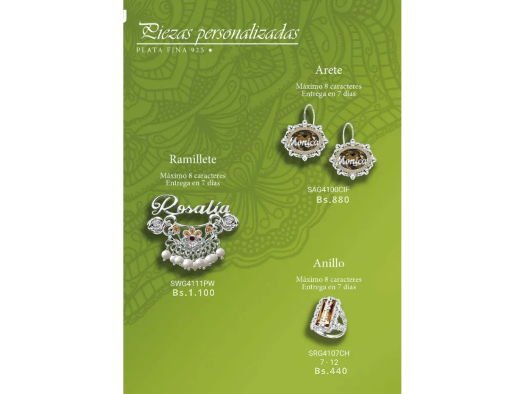 PIEZAS PERSONALIZADAS