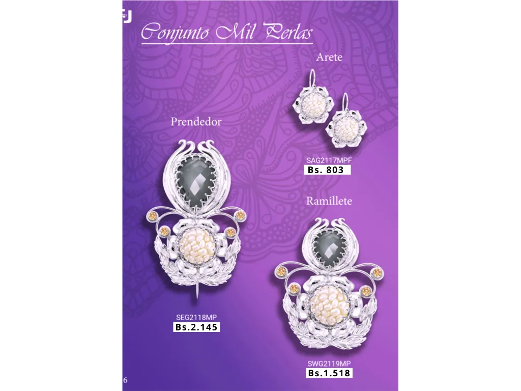 CONJUNTO MIL PERLAS