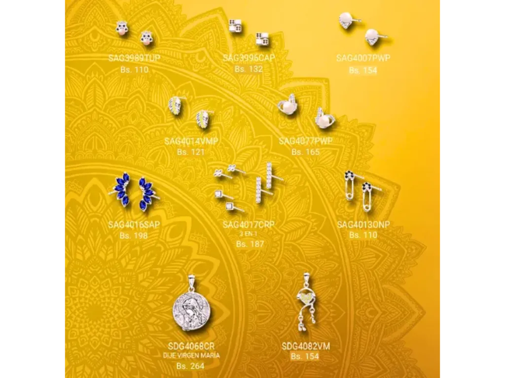 ARETES Y DIJES SUELTOS