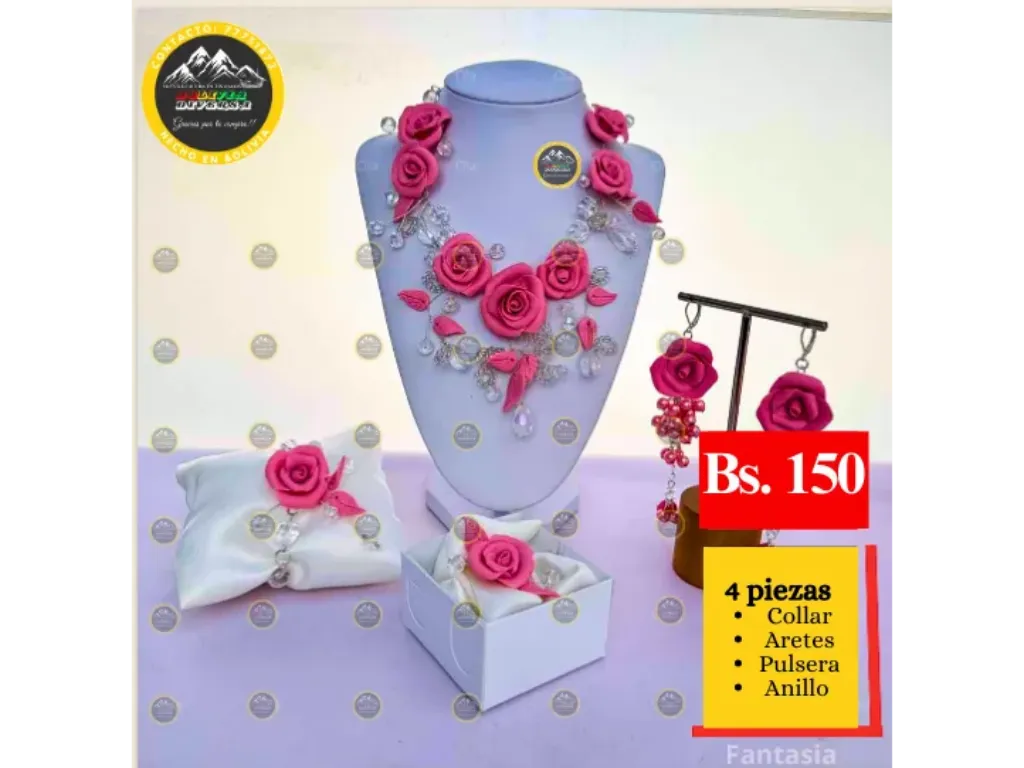4 PIEZAS PORCELANA FRIA