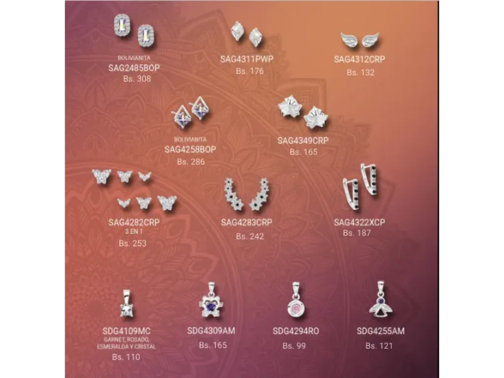 ARETES Y DIJES SUELTOS