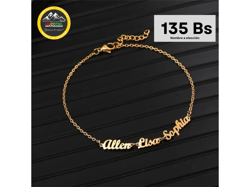 PULSERA DE ACERO INOXIDABLE