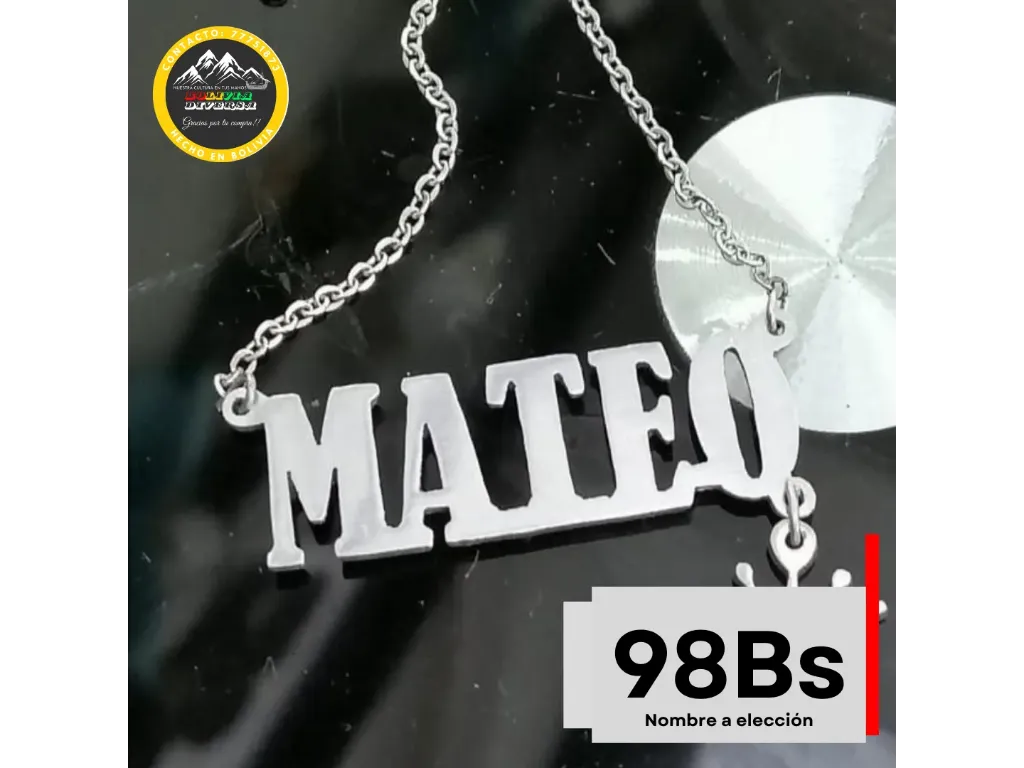 COLLAR DE ACERO INOXIDABLE