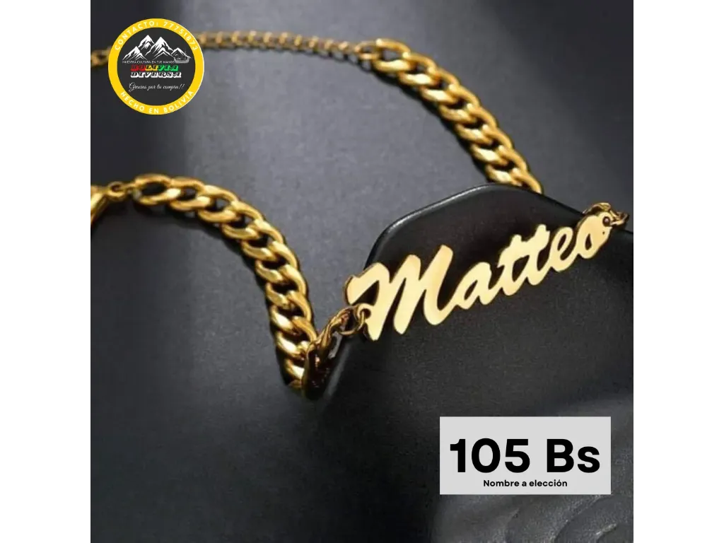 COLLAR DE ACERO INOXIDABLE