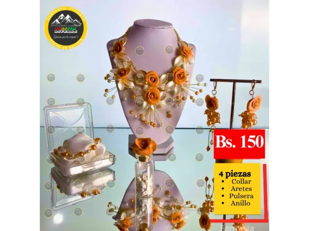 4 PIEZAS PORCELANA FRIA