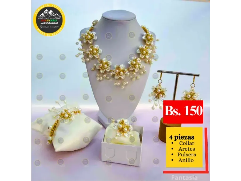 4 PIEZAS PORCELANA FRIA