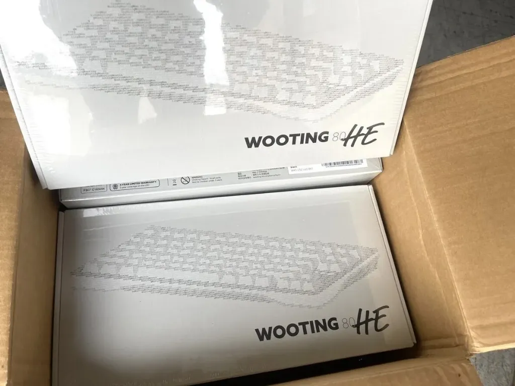 TECLADO GAMER Wooting 80he
