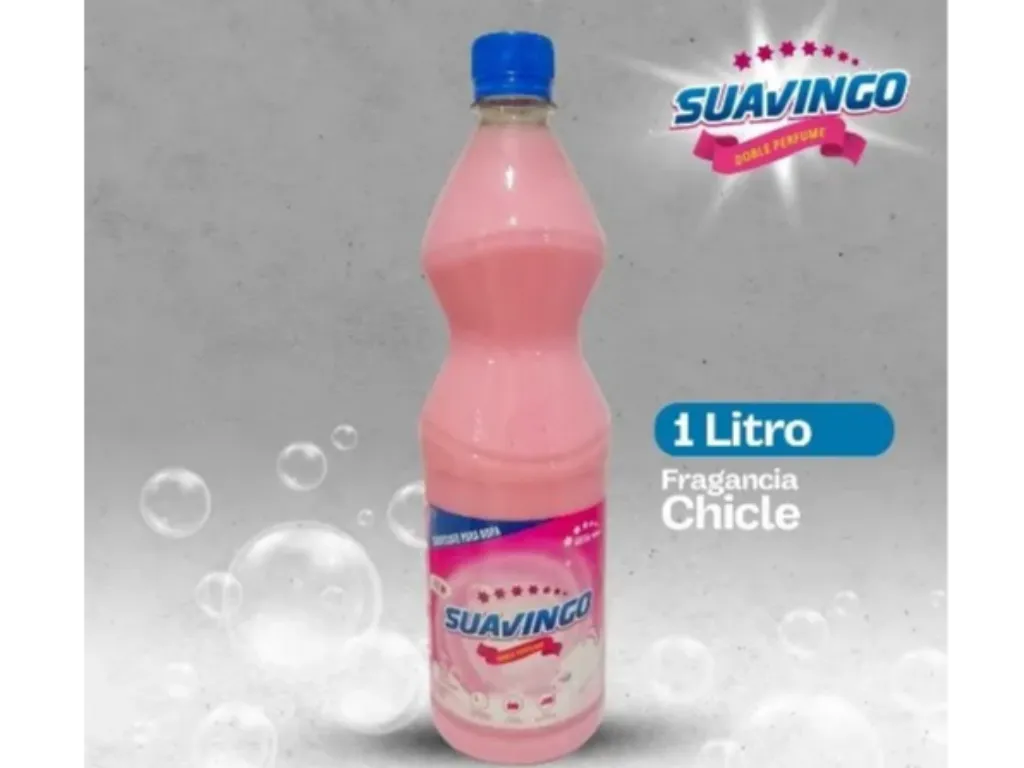 Suavizante para ropa suavingo Fragancia Chicle 1 Litro