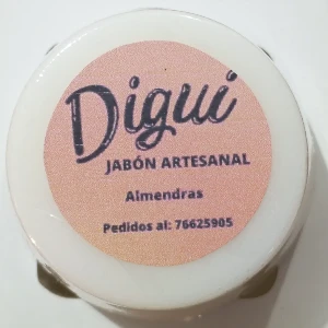 Jabón de Almendras para piel sensible, delicada o seca.