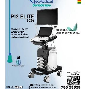 Ecografo Estacionario P12 ELITE - 3D-4D -5D-6D 