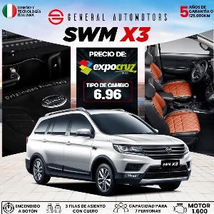 SWM X3 Vagoneta de 3 filaa