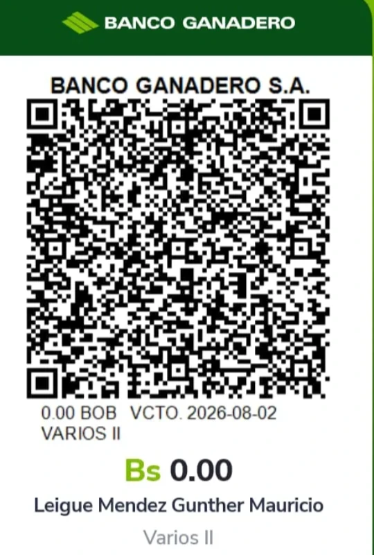 Código QR de pago