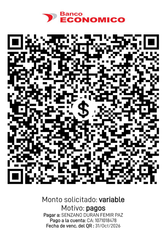 Código QR de pago