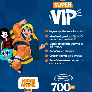 Entrada SUPER VIP