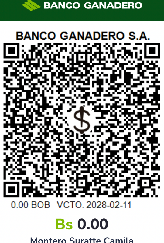 Código QR de pago