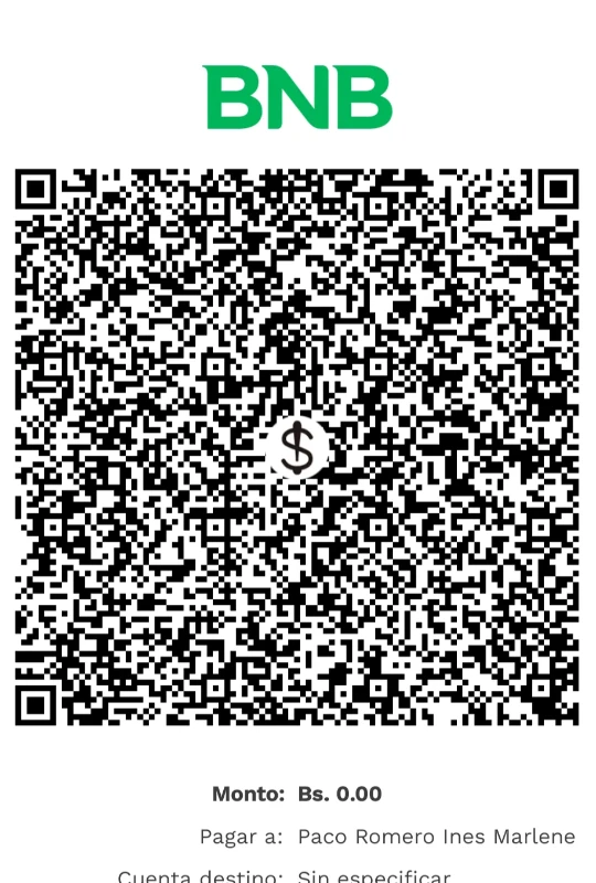 Código QR de pago