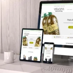 Tienda virtual y pagina web (IA) + 3 tarjetas digital